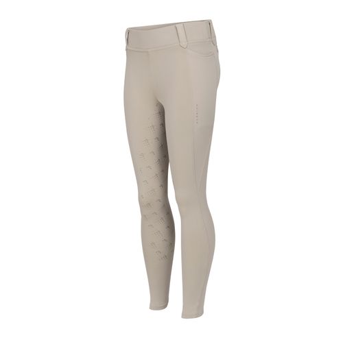 Shires Aubrion Kids' Optima MX Riding Tights - Beige