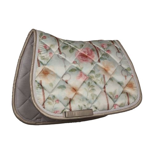Dapplebay Jump Saddle Pad - Vintage Floral