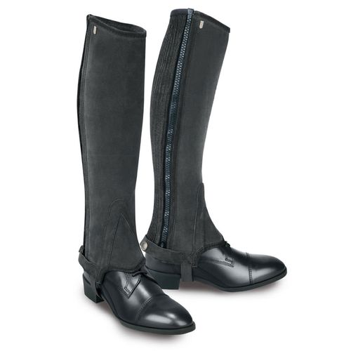BARGAIN: Tredstep Original Suede Half Chaps - 16/19 - Black