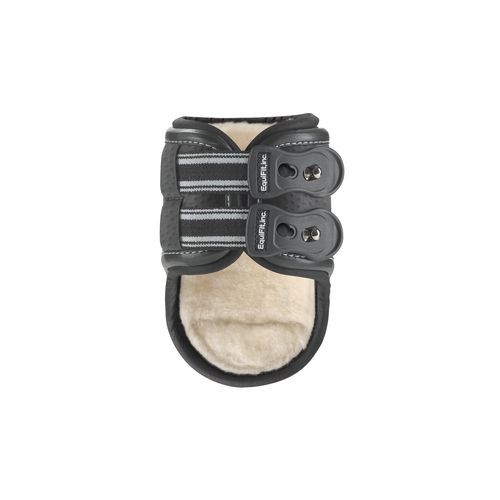 EquiFit D-Teq Hind Boot w/SheepsWool ImpacTeq - Black Ostrich