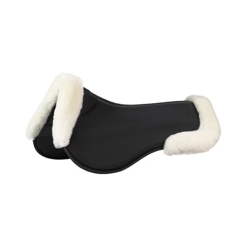 EquiFit ImpacTeq Half Pad w/UltraWool - Black/Natural