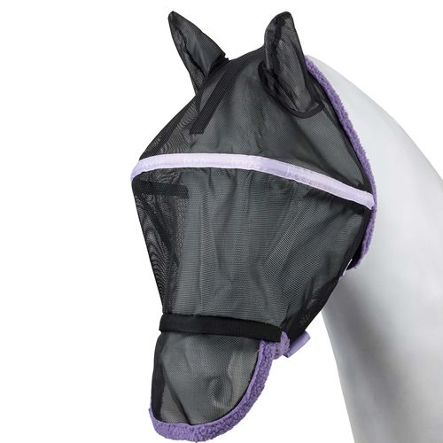 Horze Wire-Framed Fly Mask - Lavender Frost