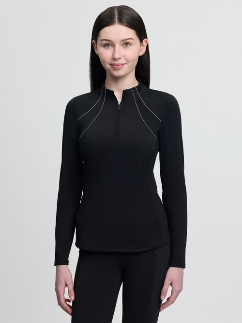 LeMieux Kids' Young Rider Airflow Base Layer - Black