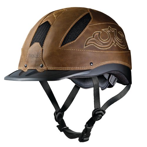 Troxel Cheyenne Helmet - Brown