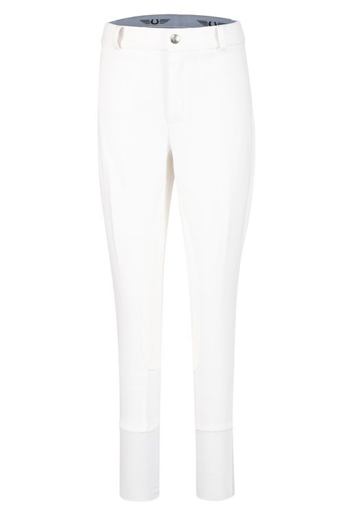 OUTLET: TuffRider Kids' Cotton Full Seat Breeches - 14 Regular - White