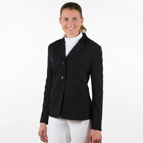 OVERSTOCK: Horze Women's Yvonne Show Jacket - EU 44/US 14 - Black