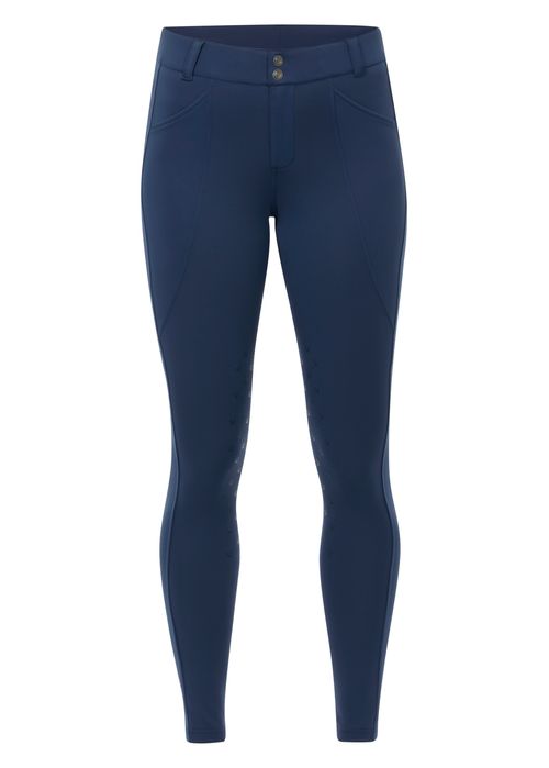 BARGAIN: Kerrits Women's Free Motion Coolcore Knee Patch Breeches - 1X - Nightfall