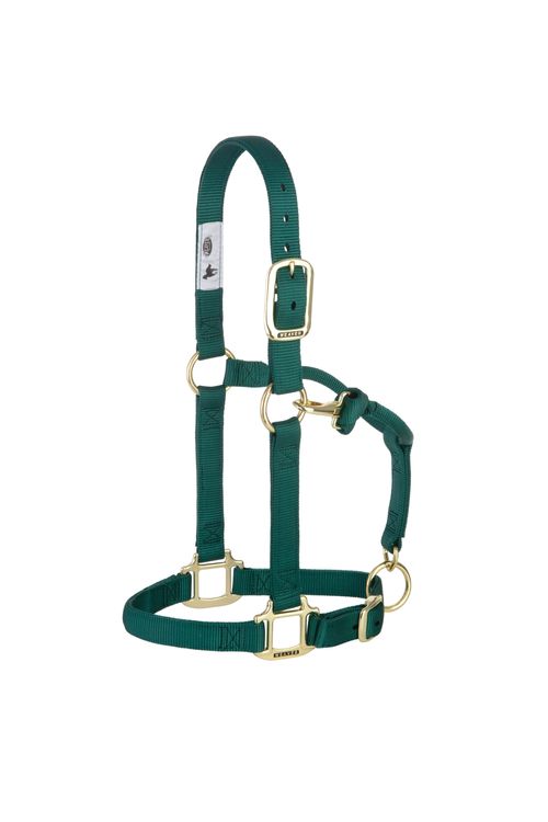 Weaver Original Adjustable Halter - Hunter Green