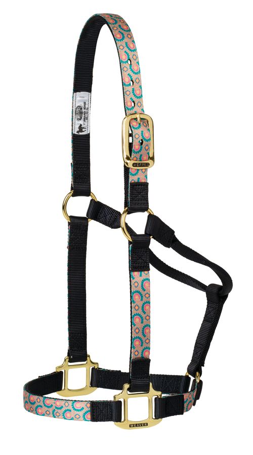 Weaver Patterned Non-Adjustable Halter - Blossom