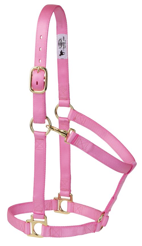 Weaver Poly Non-Adjustable w/Throat Snap - Pink