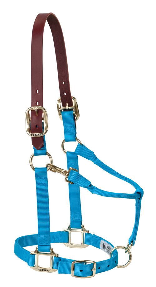 Weaver Breakaway Original Adjustable Halter - Hurricane Blue