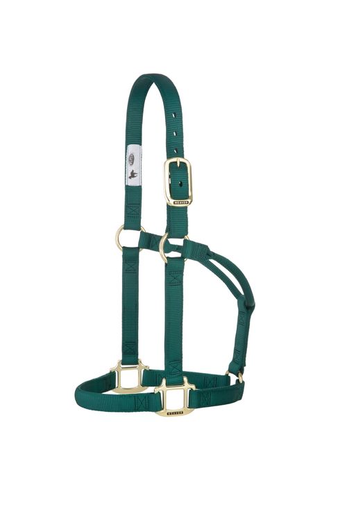 Weaver Original Non-Adjustable Halter - Hunter Green