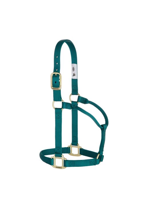Weaver Original Non-Adjustable Halter - Teal