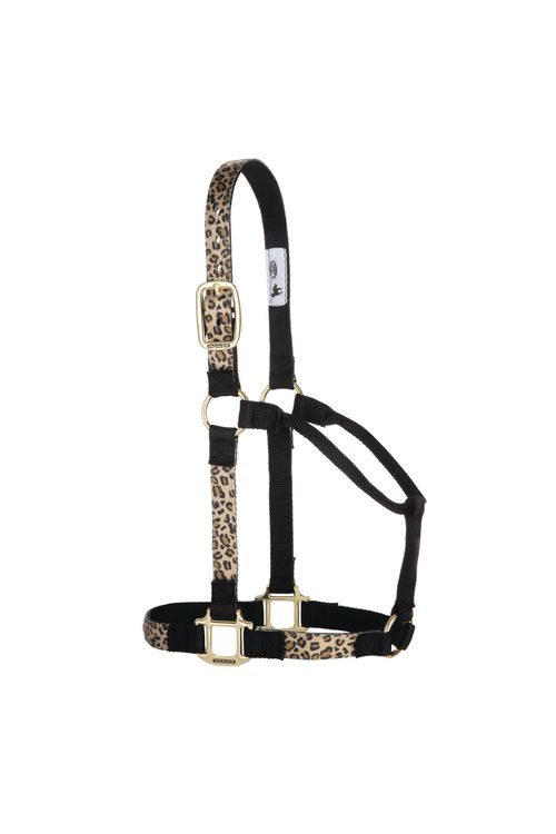 Weaver Patterned Adjustable Halter - Leopard