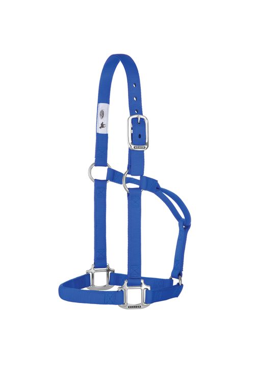 Weaver Original 1" Non-Adjustable Hardware w/Chrome Plated Hardware - Blue