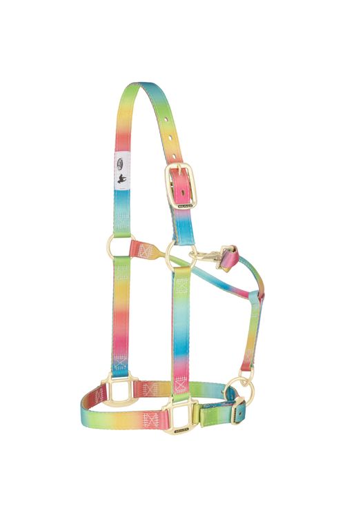Weaver Adjustable Polyester Halter - Rainbow