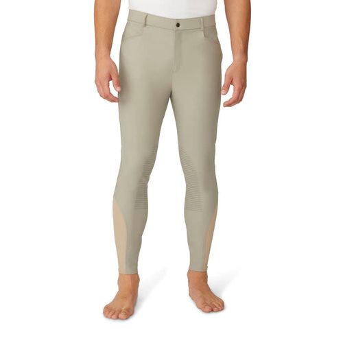 Ovation Men's Dynamic Knee Patch Breeches - Tan