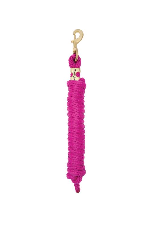 Weaver Poly Lead Rope w/Solid Brass Snap - Raspberry