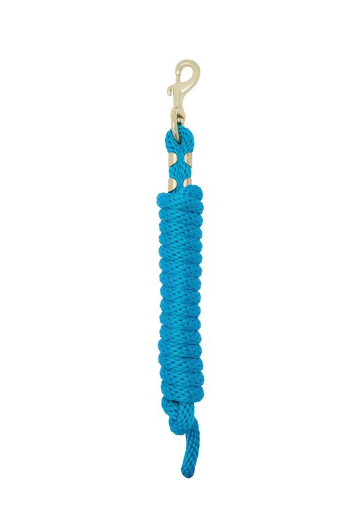 Weaver Value Lead Rope w/Brass Plated Snap - Hurricane Blue