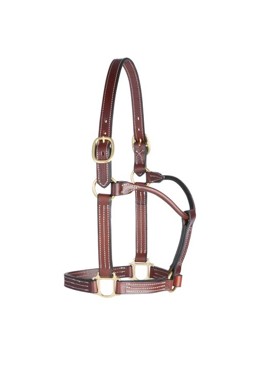 Weaver Thoroughbred Halter - Mahogany
