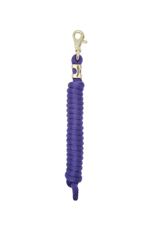 Weaver Poly lead Rope w/Brass Plated Trigger Snap - Purple