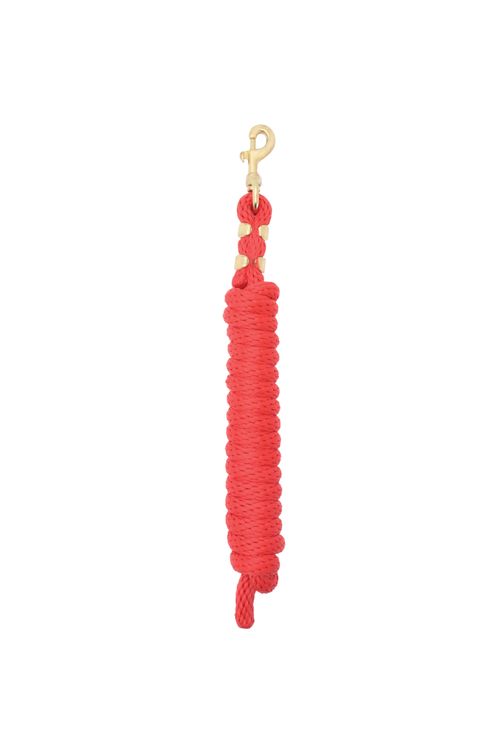Weaver Mini/Pony Lead w/Brass Snap - Red