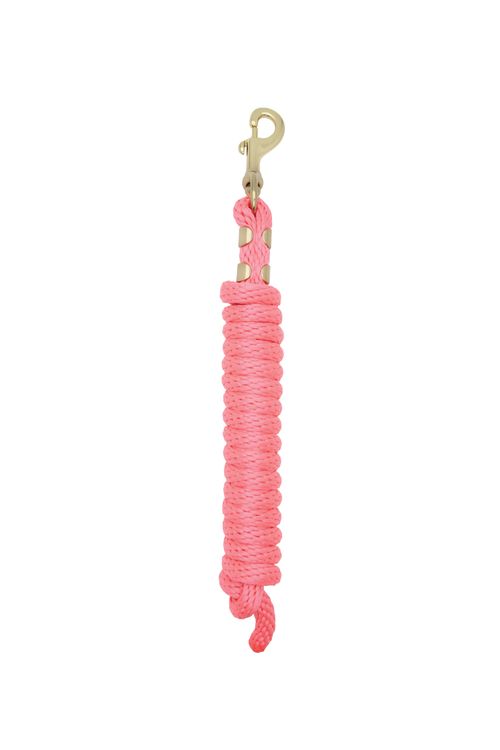 Weaver Value Lead Rope w/Brass Plated Snap - Diva Pink