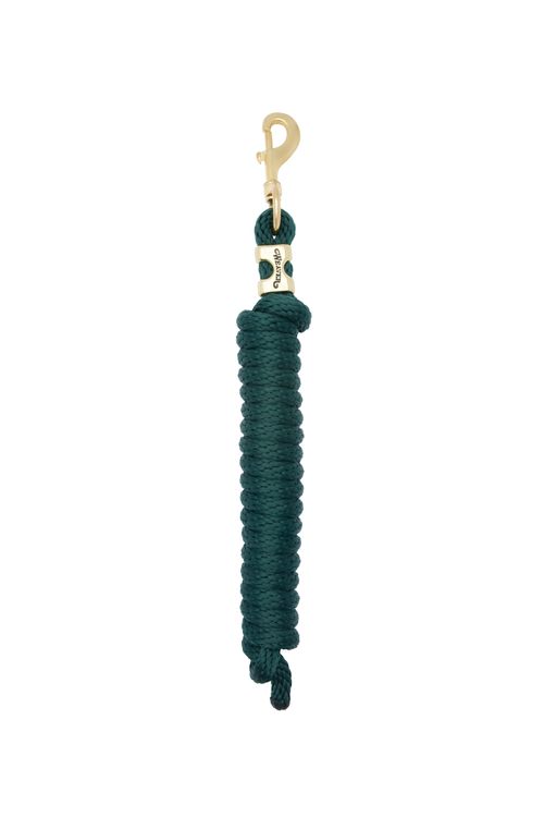 Weaver Poly Lead Rope w/Solid Brass Snap - Hunter Green