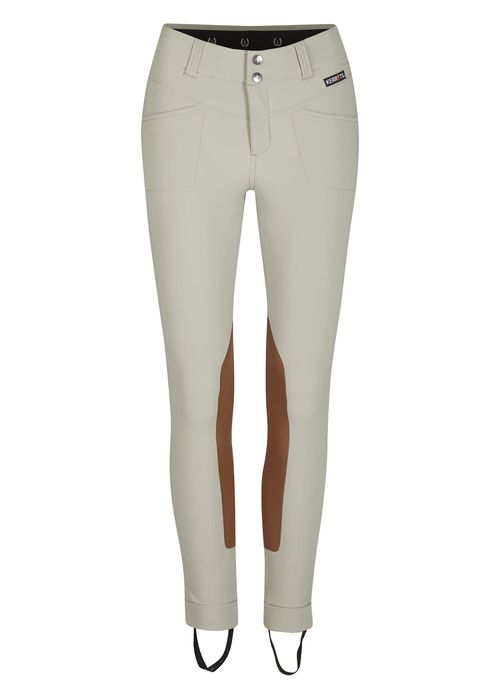 OUTLET: Kerrits Kids' Crossover Extended Knee Patch Jodphurs - Medium - Sand