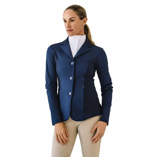 OVERSTOCK: Ovation Women's Hybrid II Show Coat - 8 Regular - Navy