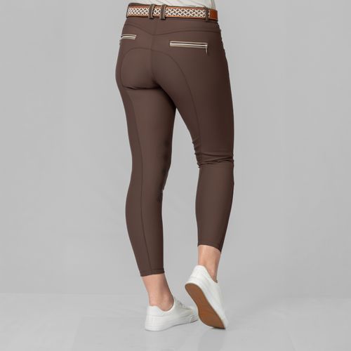 Equinavia Women's Elisabet Knee Patch Breeches - Dark Brown