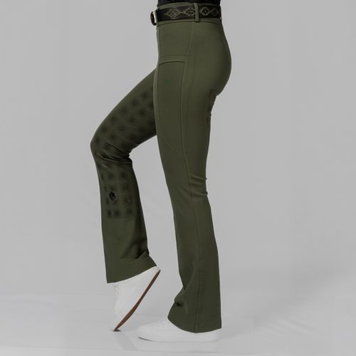 Equinavia Women's Astrid Boot Cut Full Seat Riding Pants - Thyme