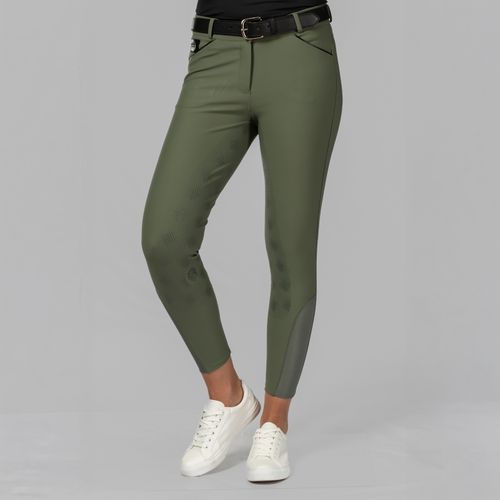 Equinavia Women's Elisabet Full Seat Breeches - Thyme