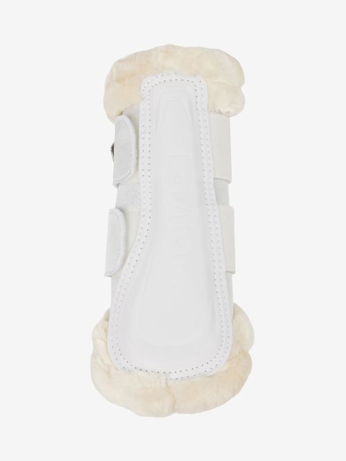LeMieux Brilliance Fleece Edged Brushing Boot - White