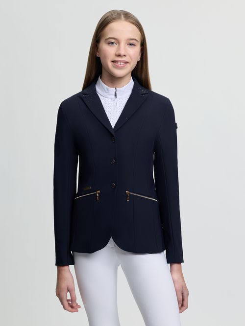 LeMieux Kids' Brilliance Junior Pro Show Jacket - Navy