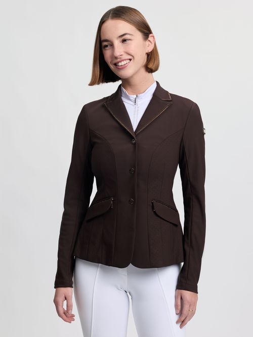 LeMieux Women's Brilliance Diana Show Jacket - Espresso
