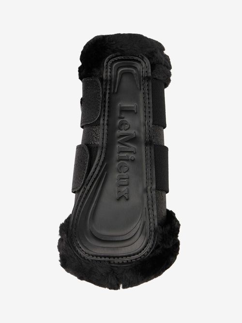 LeMieux Brilliance Fleece Edged Brushing Boot - Black