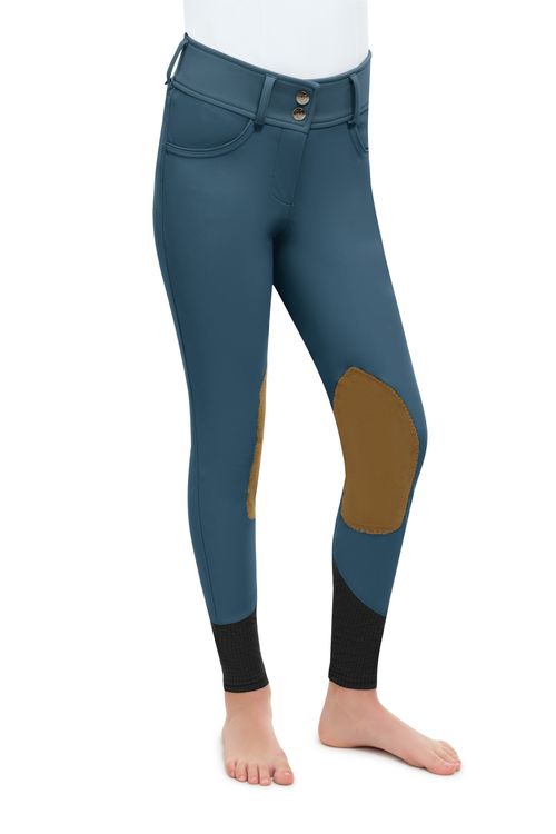 RJ Classics Kids' Olivia Jr Knee Patch Breeches - Marine Blue