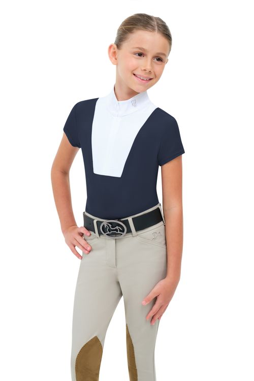 RJ Classics Kids' Celeste Jr Short Sleeve Show Shirt - Navy