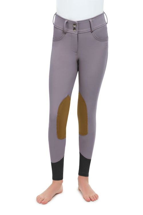RJ Classics Kids' Olivia Jr Knee Patch Breeches - Purple Haze