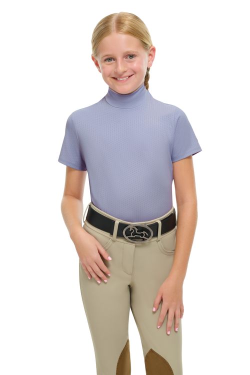 RJ Classics Kids' Jodi Jr Short Sleeve Tech Shirt - Icelandic Blue