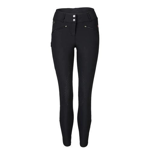 BARGAIN: Back on Track Women's Katie Full Seat Breeches - 6 - Black