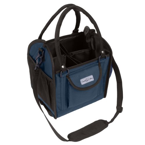 Chestnut Bay Small Collapsible Grooming Tote - Navy