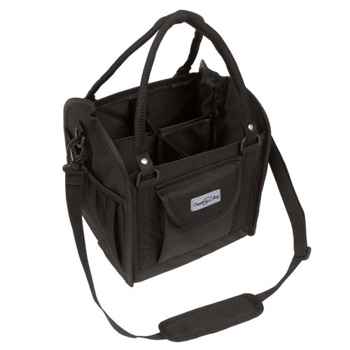Chestnut Bay Small Collapsible Grooming Tote - Black