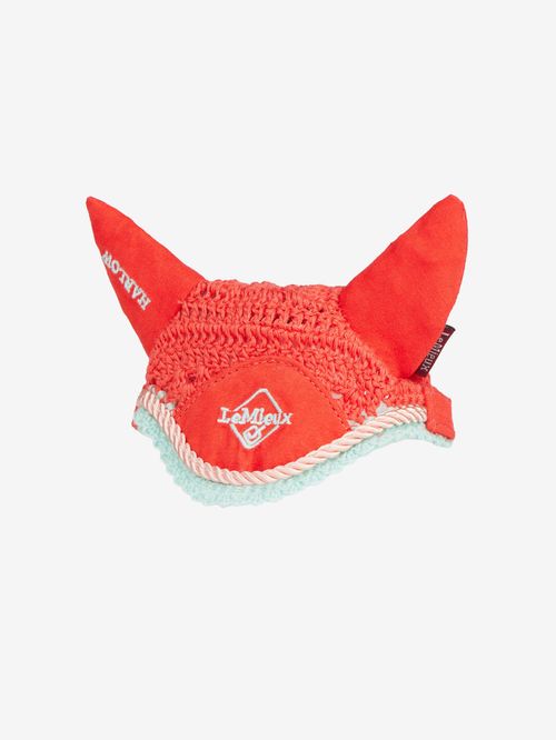 LeMieux Toy Pony Ear Bonnet - Coral Crush