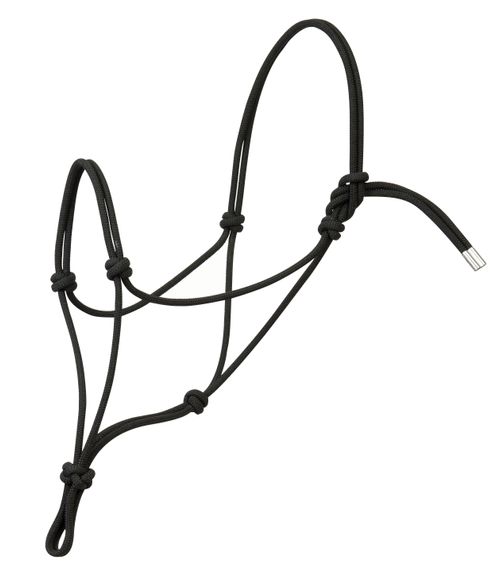 Weaver Silvertip No. 95 Rope Halter - Black