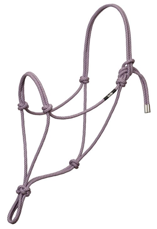 Weaver Silvertip No. 95 Rope Halter - Grey/Lavender