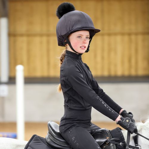 BARGAIN: Shires Aubrion Kids' Eltar Base Layer - 11-12 years - Black