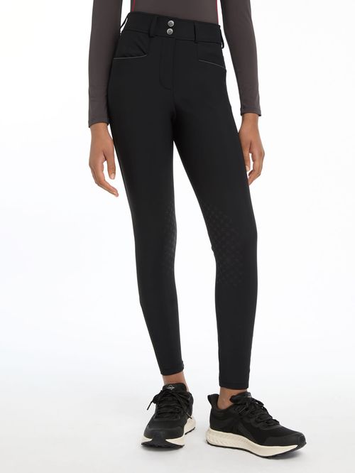 BARGAIN: LeMieux Kids' Young Rider Izzy Knee Grip Breeches - 11-12 years - Black