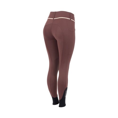 OUTLET: B Vertigo Women's Elea Knee Patch Breeches - EU 40/US 28 - Red Mahogany